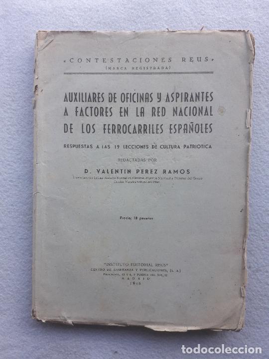 Libros de segunda mano: Lote de 3 Libros Tem&aacute;tica Trenes / Renfe. A&ntilde;o 1946. - Foto 11