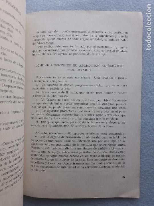 Libros de segunda mano: Lote de 3 Libros Tem&aacute;tica Trenes / Renfe. A&ntilde;o 1946. - Foto 10