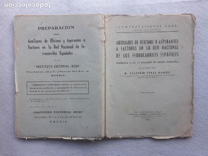Libros de segunda mano: Lote de 3 Libros Tem&aacute;tica Trenes / Renfe. A&ntilde;o 1946. - Foto 17