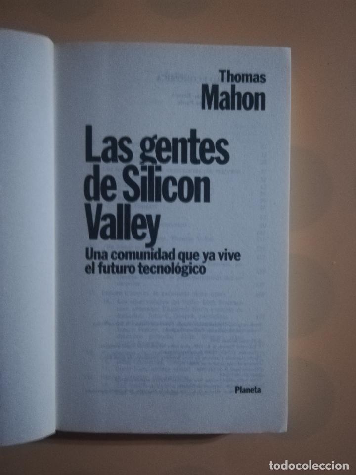 Libros de segunda mano: LOS AGENTES DE SILICON VALLEY. THOMAS MAHON. 1&ordf;ED. PLANETA. 1986. - Foto 2