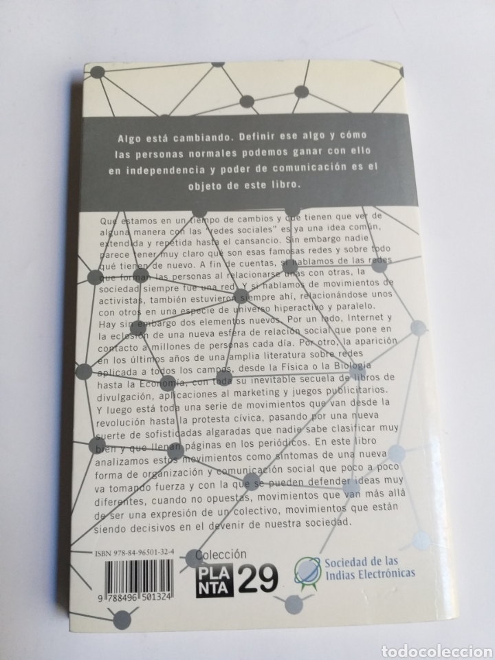 Libros de segunda mano: El poder de las redes David de Ugarte . . . Pensamiento siglo XXI - Foto 5