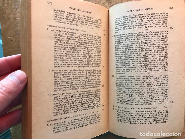 Libros de segunda mano: HISTOIRE SAINTE. LE PEUPLE DE LA BILBE. DANIEL - ROPS. (LIBRO EN FRANC&Eacute;S). - Foto 4