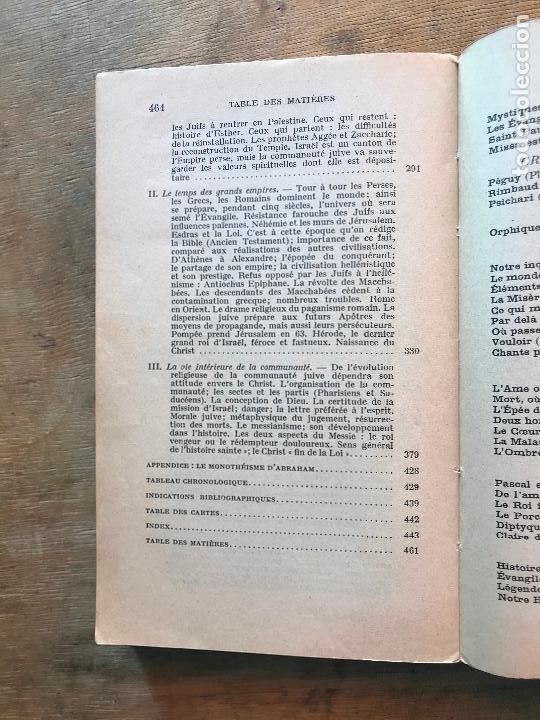Libros de segunda mano: HISTOIRE SAINTE. LE PEUPLE DE LA BILBE. DANIEL - ROPS. (LIBRO EN FRANC&Eacute;S). - Foto 5