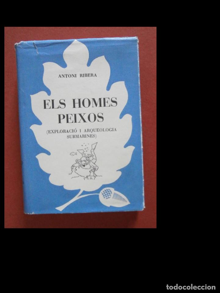 Libros de segunda mano: Els homes-peixos /Exploraci&oacute; i arqueologia submarines). Antoni Ribera - Foto 1