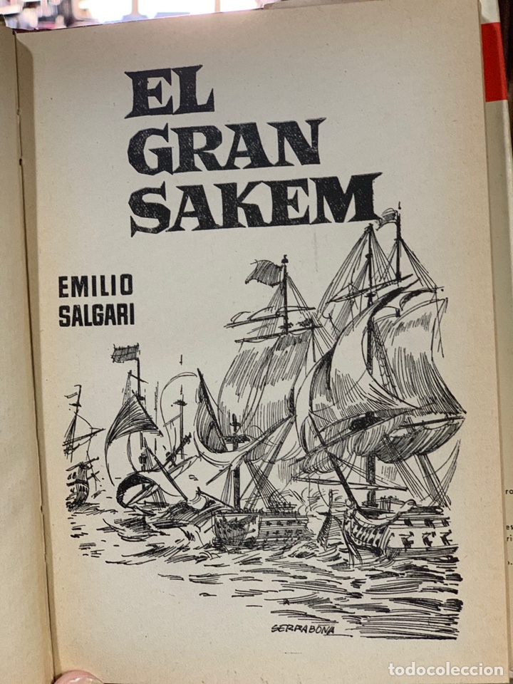 Libros de segunda mano: EL GRAN SAKEM &middot;&middot;&middot; EMILIO SALGARI &middot;&middot; Ed. ;MOLINO - Foto 4