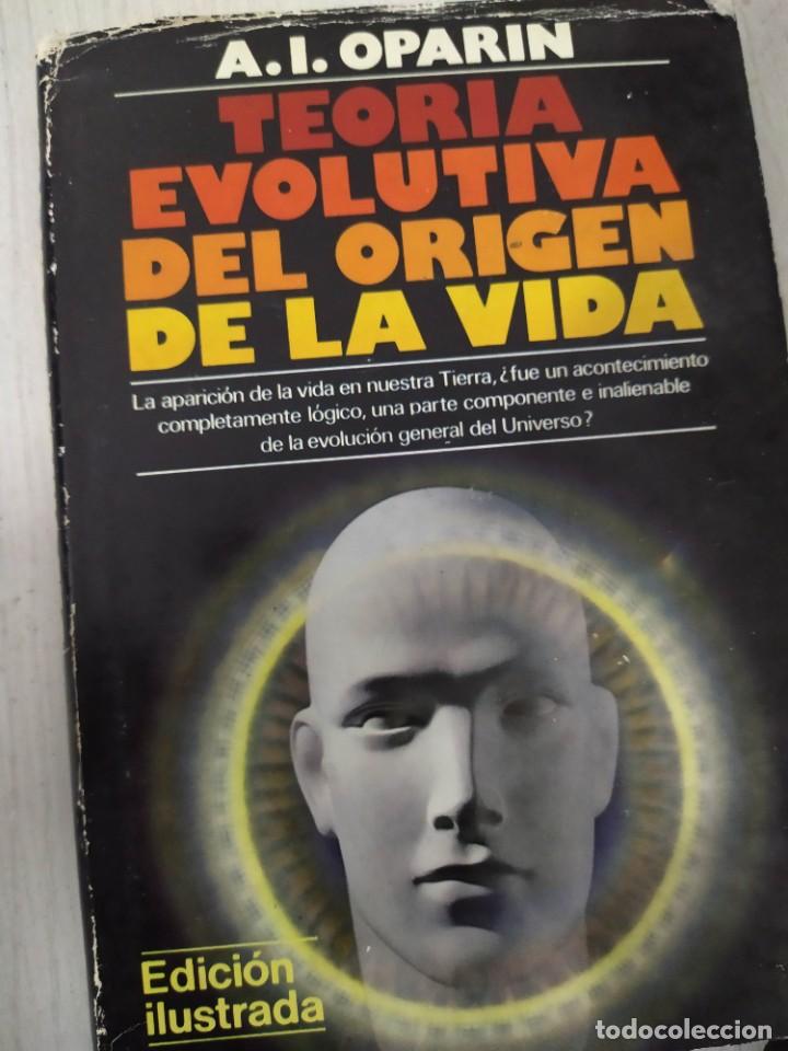 Libros de segunda mano: TEORIA EVOLUTIVA DEL ORIGEN DE LA VIDA - A I OPARIN - Foto 1