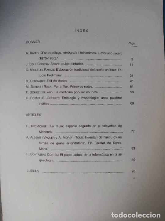 Libros de segunda mano: Estudis Bale&agrave;rics - dossier: cultura popular - Foto 2