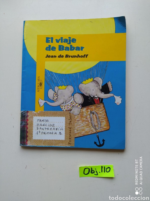 Libros de segunda mano: El Viaje De Babar - Foto 1