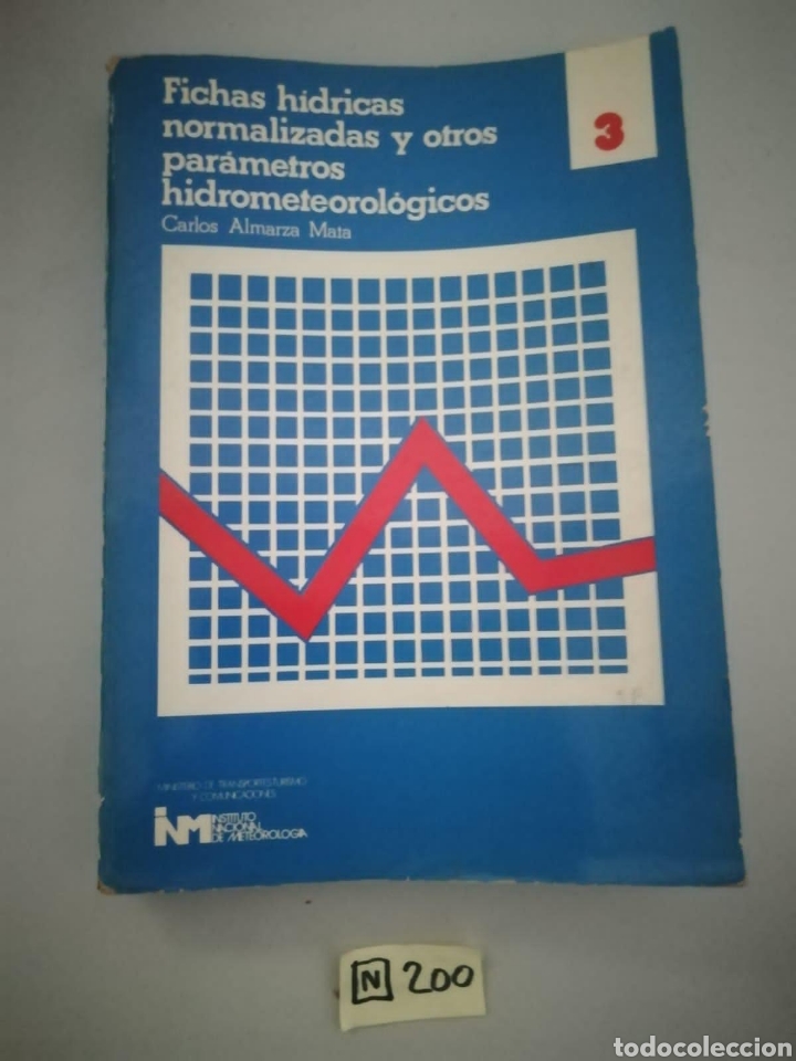 Libros de segunda mano: Fichas Hidricas Normalizadas Y Otros Par&aacute;metros... - Foto 1