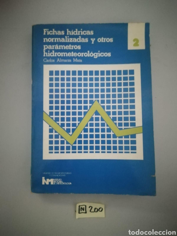 Libros de segunda mano: Fichas Hidricas Normalizadas Y Otros Par&aacute;metros... - Foto 1