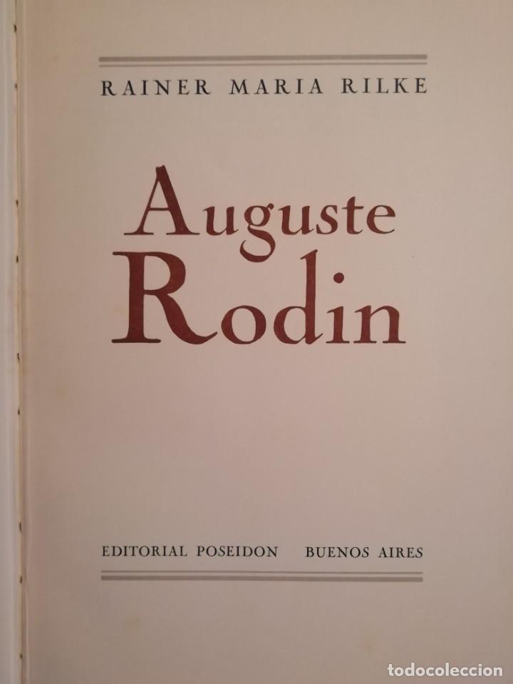 Libros de segunda mano: Rilke.- Auguste Rodin - Foto 2