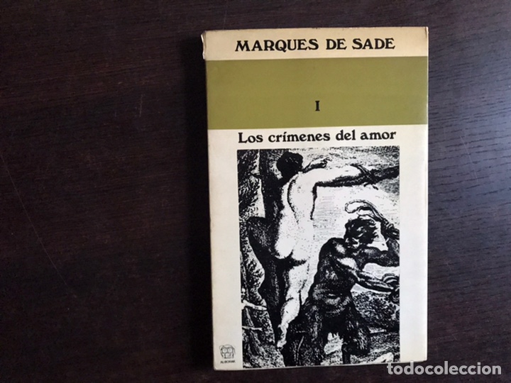Libros de segunda mano: Los cr&iacute;menes del amor I. Marqu&eacute;s de Sade - Foto 1