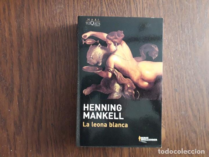 Libros de segunda mano: libro usado, La leona blanca, Henning Mankell. Maxi tusquets - Foto 1