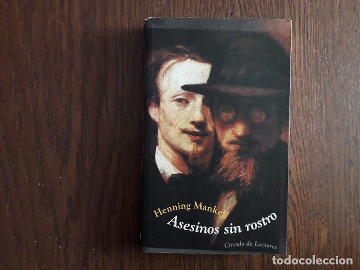 Libros de segunda mano: libro usado, Asesinos sin rostro, Henning Mankell. C&iacute;rculo de lectores. - Foto 1