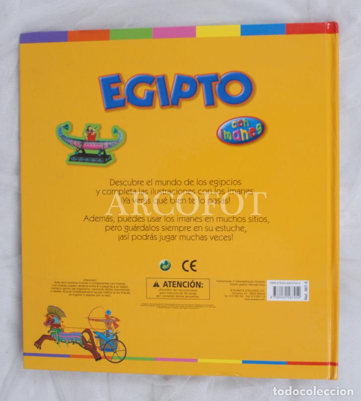 Libros de segunda mano: EGIPTO CON IMANES - SUSAETA 2009 - Foto 2