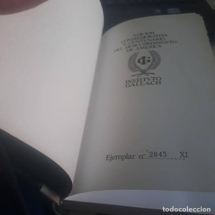 Libros de segunda mano: HISTORIA DEL ALMIRANTE DE HERNANDO COL&Oacute;N EDICI&Oacute;N CONMEMORATIVA V CENTENARIO DEL DESCUBRIMIENTO AM&Eacute;RI - Foto 4