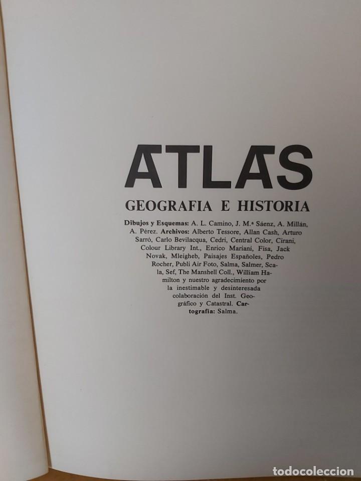 Libros de segunda mano: ATLAS GEOGRAFIA E HISTORIA - Foto 3