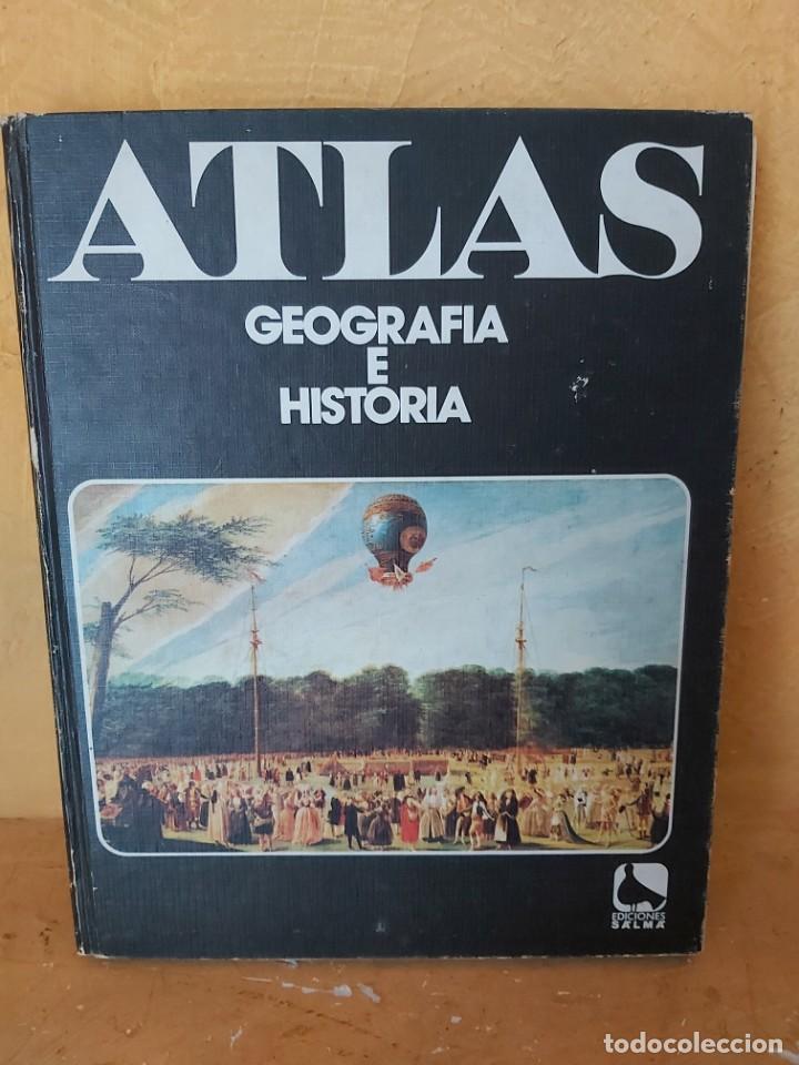 Libros de segunda mano: ATLAS GEOGRAFIA E HISTORIA - Foto 1