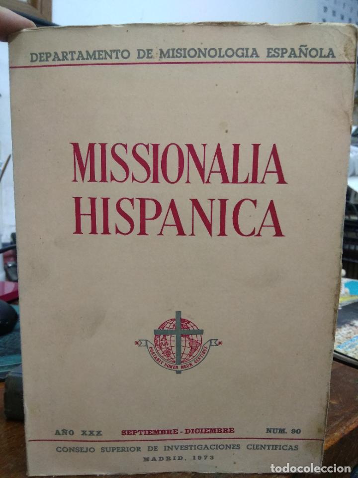 Gebrauchte B&uuml;cher: Missionalia hisp&aacute;nica n&ordm; 90 septiembre-diciembre. L.22470