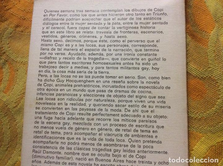 Libros de segunda mano: COPI. EL BAILE DE LAS LOCAS. ANAGRAMA - Foto 2