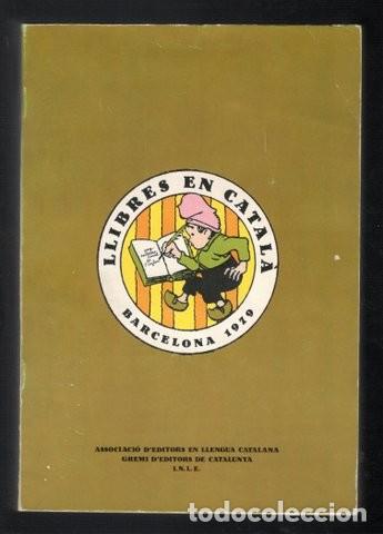 Libros de segunda mano: LLIBRES EN CATAL&Agrave;: BARCELONA 1979 - Foto 1