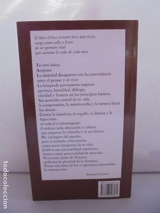 Libros de segunda mano: OTRA PERSPECTIVA MAS TUYA. BENJAMIN FORCANO. EDITORIAL NUEVA EUTOPIA. 2005. - Foto 18