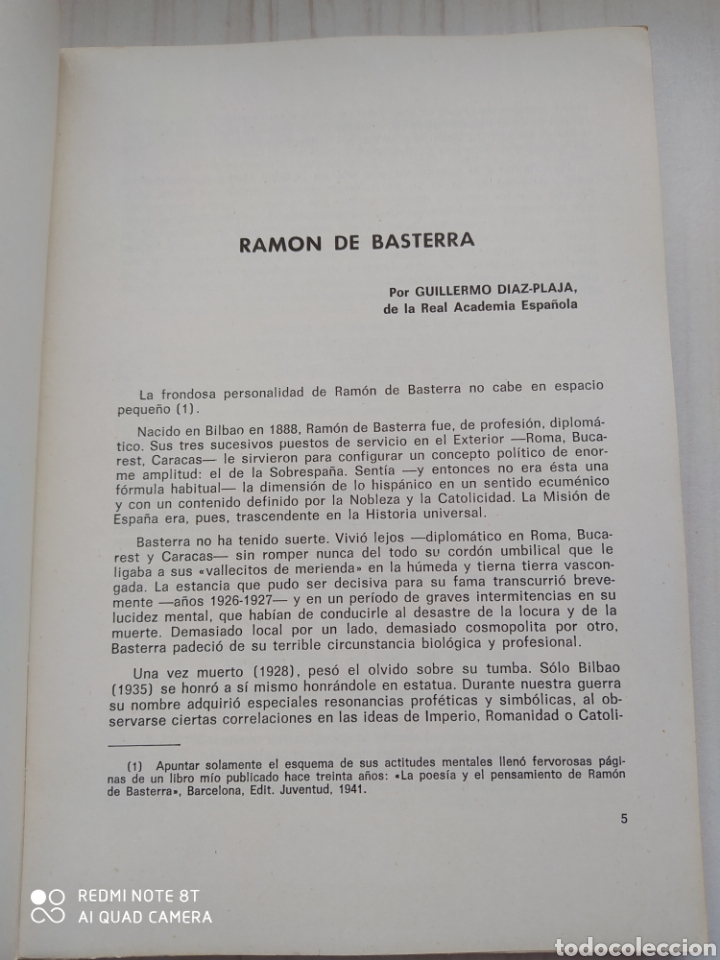 Libros de segunda mano: PAPELES INEDITOS Y DISPERSOS DE RAM&Oacute;N DE BASTERRA - Foto 3