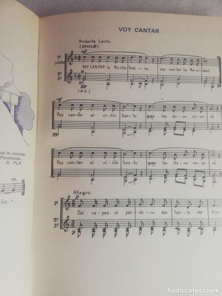 Libros de segunda mano: VILLANCICOS Y CANCIONES RELIGIOSAS DE NAVIDAD - Foto 4