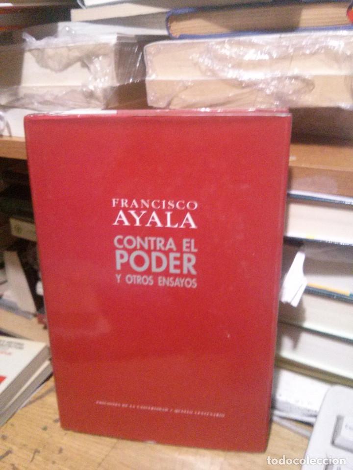 Libros de segunda mano: CONTRA EL PODER Y OTROS ENSAYOS, FRANCISCO AYALA, ED. DE LA UNIVERSIDAD - Foto 1