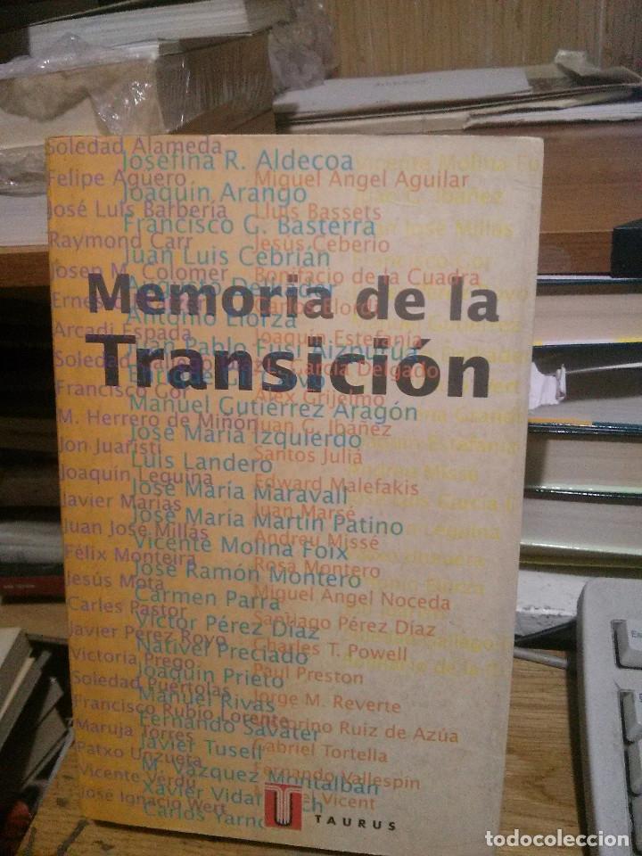 Libros de segunda mano: MEMORIA DE LA TRANSICION, ED. TAURUS - Foto 1