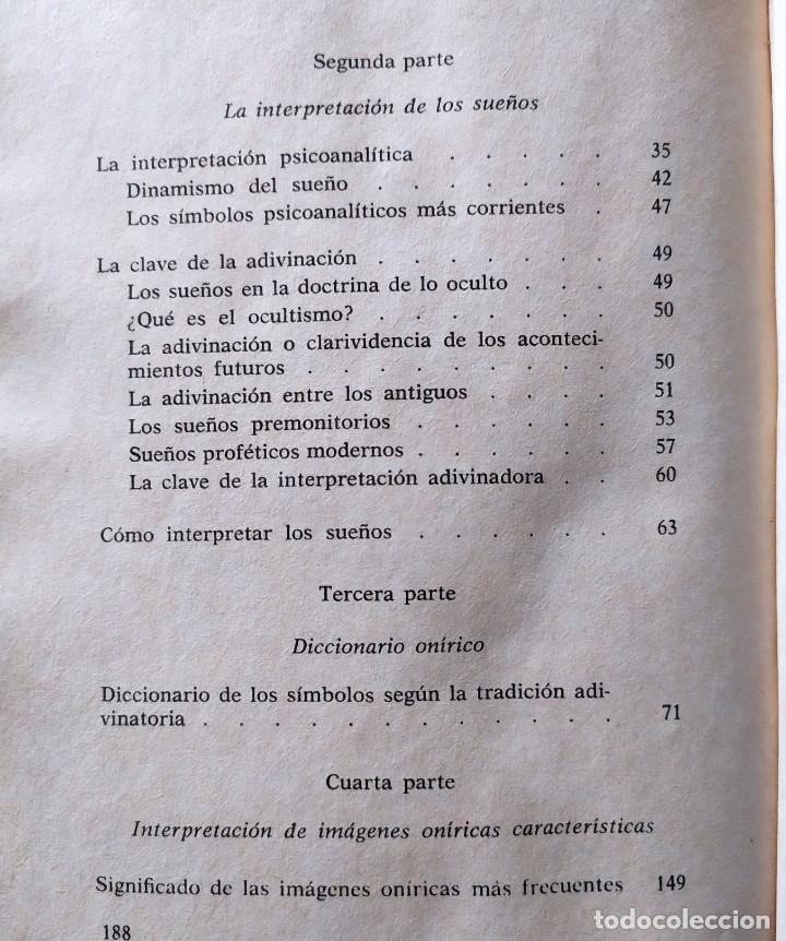 Libros de segunda mano: COMO INTERPRETAR LOS SUE&Ntilde;OS EDITORIAL DE VECCHI - Foto 4
