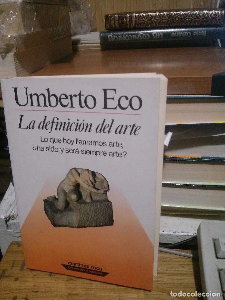 Libros de segunda mano: LA DEFINICION DEL ARTE, UMBERTO ECO, MARTINEZ ROCA
