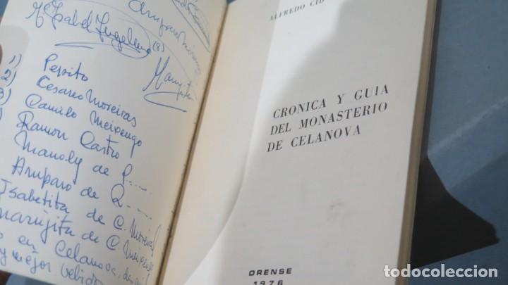 Libros de segunda mano: CRONICA Y GUIA DEL MONASTERIO DE CELANOVA. ALFREDO CID RUMBAO - Foto 2