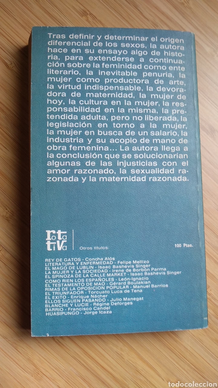 Libros de segunda mano: Mujer, realidad y mito - Rosa Roma - Foto 2