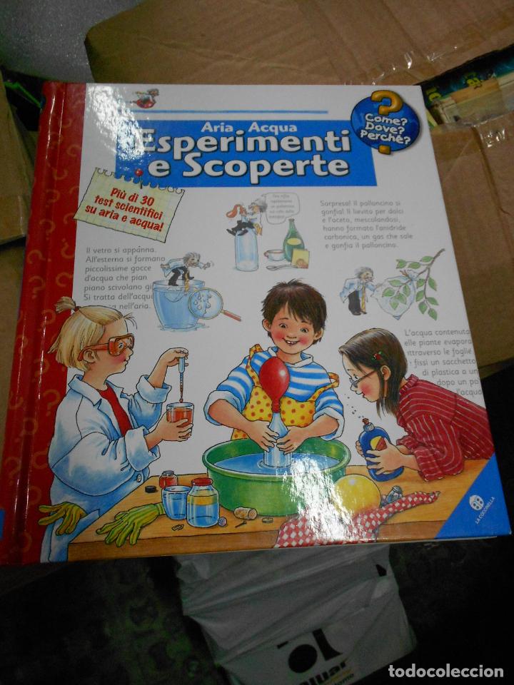 Libros de segunda mano: EXPERIMENTOS Y DESCUBRIMIENTOS - EN ITALIANO - CG7 - Foto 1