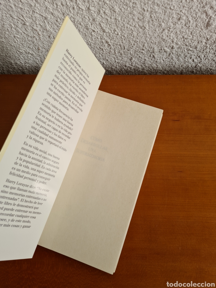 Libros de segunda mano: C&oacute;mo desarrollar una SuperMemoria - Harry Lorayne - Foto 8