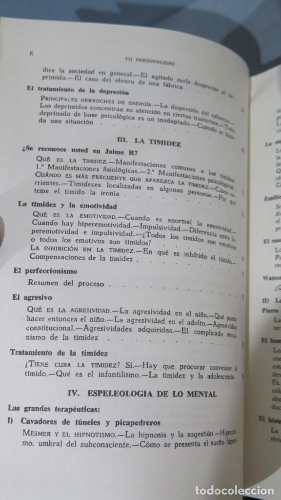 Libros de segunda mano: TU PERSONALIDAD. PIERRE DACO - Foto 3