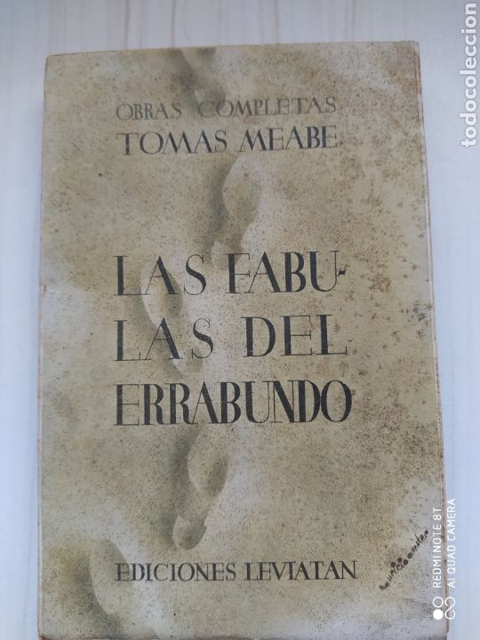 Libros de segunda mano: LAS F&Aacute;BULAS DEL ERRABUNDO - TOM&Aacute;S MEABE - Foto 1
