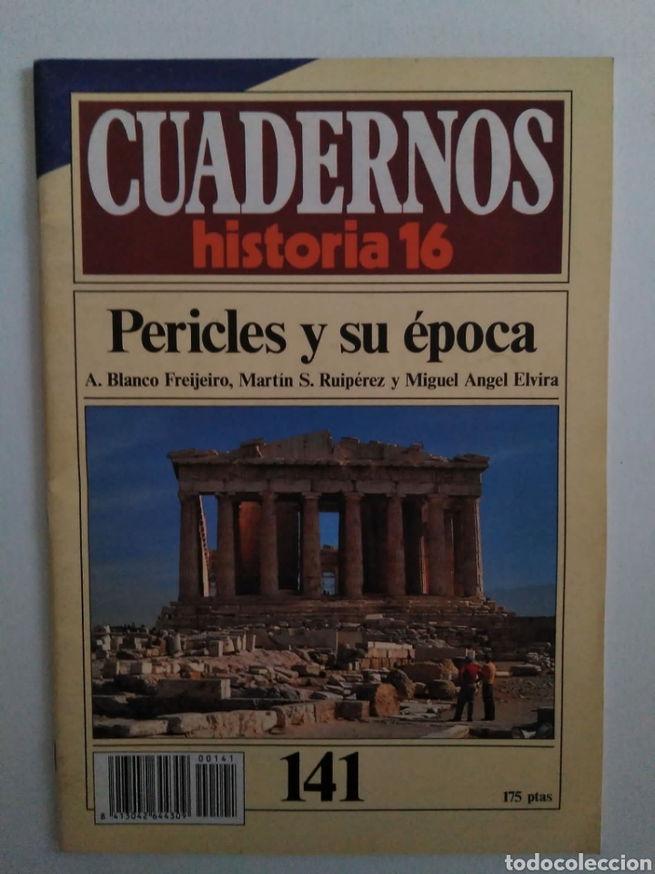 Libros de segunda mano: CUADERNOS HISTORIA 16. 141: pericles y su &eacute;poca / A. Blanco Freijeiro, ... - Foto 1