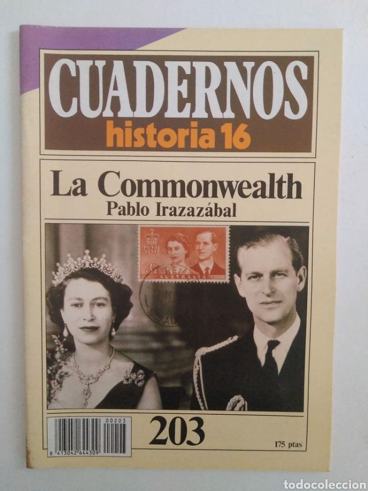 Libros de segunda mano: CUADERNOS HISTORIA 16. 203: La Commonwealth / Pablo Irraz&aacute;bal - Foto 1