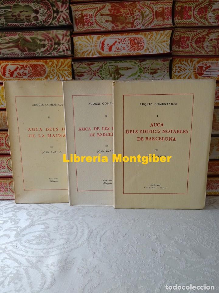 Libros de segunda mano: AUQUES COMENTADES . 3 Vols . Autor : AMADES , JOAN - Foto 1