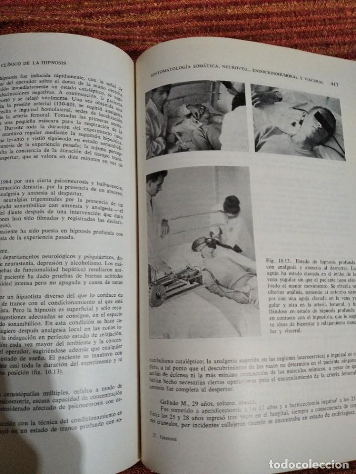 Libros de segunda mano: Libro Tratado de Hipnosis Sofrologia de Franco Granone 1973 - Foto 16
