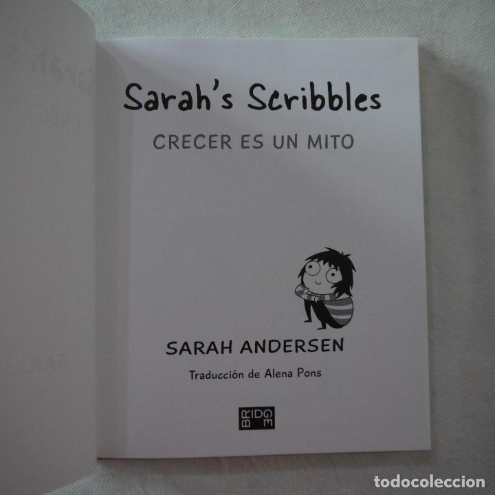 Libros de segunda mano: SARAHS SCRIBBLES. CRECER ES UN MITO - SARAH ANDERSEN - 2016 - Foto 3