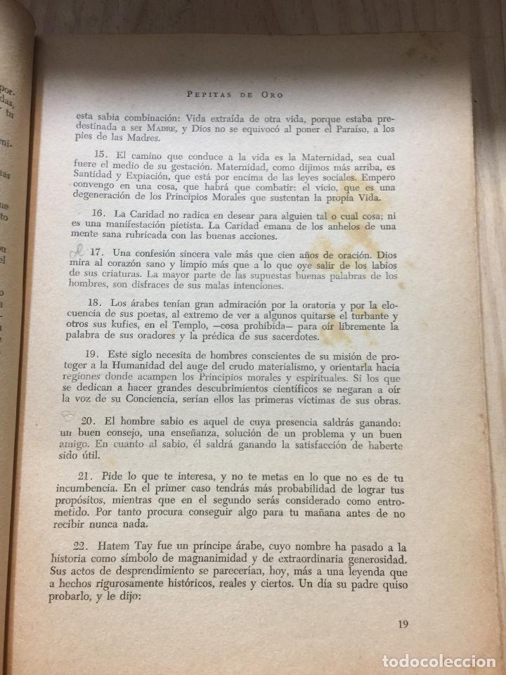 Libros de segunda mano: Pepitas de oro - Jos&eacute; E. Gur&aacute;ieb - Foto 2