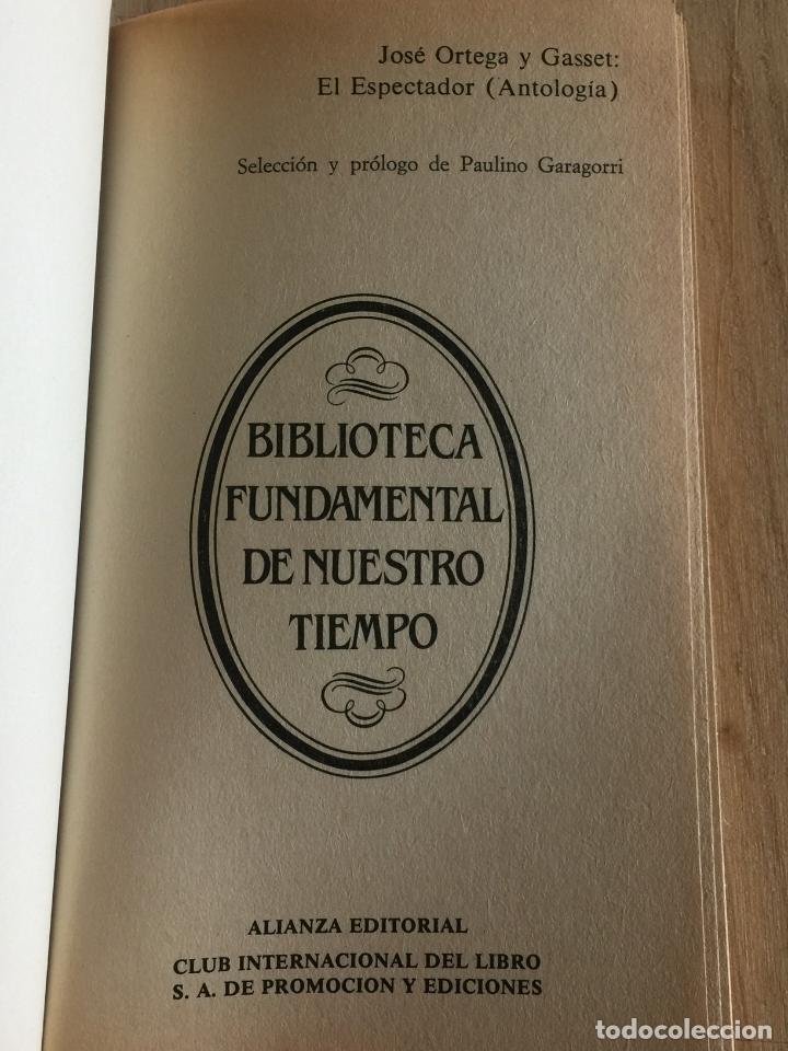 Libros de segunda mano: El Espectador - Jos&eacute; Ortega y Gasset - Foto 4
