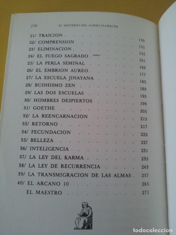 Libros de segunda mano: SAMAEL AUN WEOR - EL MISTERIO DEL AUREO FLORECER - EDICIONES DE CARF 1987 - Foto 5