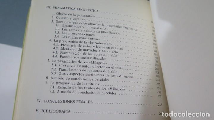 Libros de segunda mano: ESTRUCTURA FUNCIONAL DE LOS MILAGROS DE BERCEO. ALBERT GALERA - Foto 3