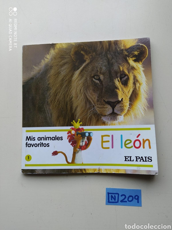 Libros de segunda mano: Mis Animales Favoritos El Le&oacute;n - Foto 1