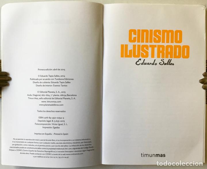 Libros de segunda mano: CINISMO ILUSTRADO. - SALLES, Eduardo. - Foto 2