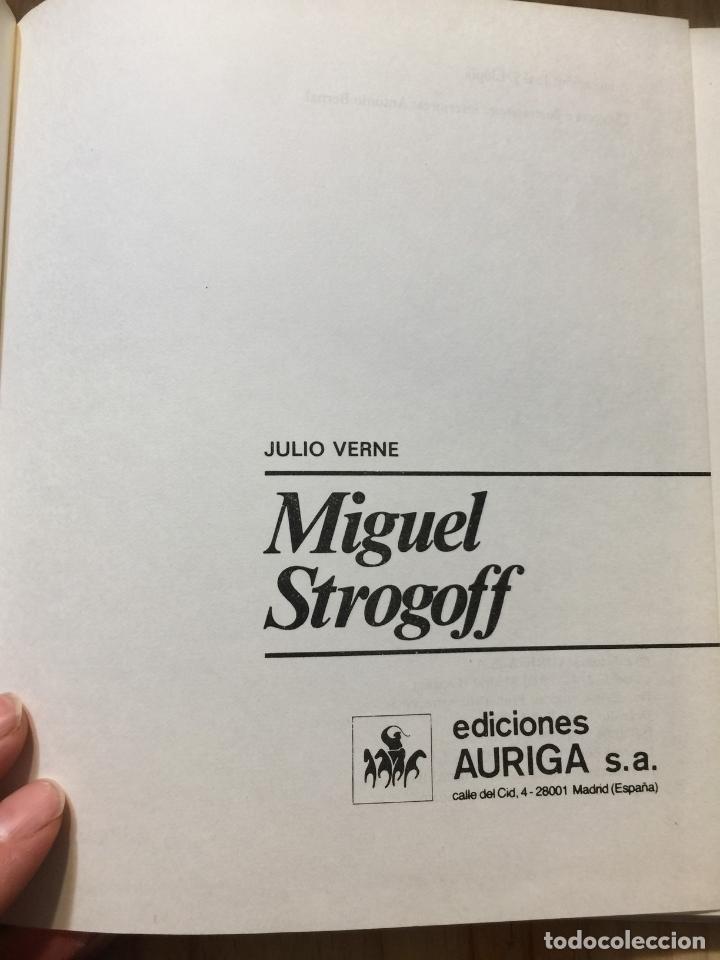 Libros de segunda mano: Miguel Strogoff n&ordm; 83 - Juilio Verne - Foto 5